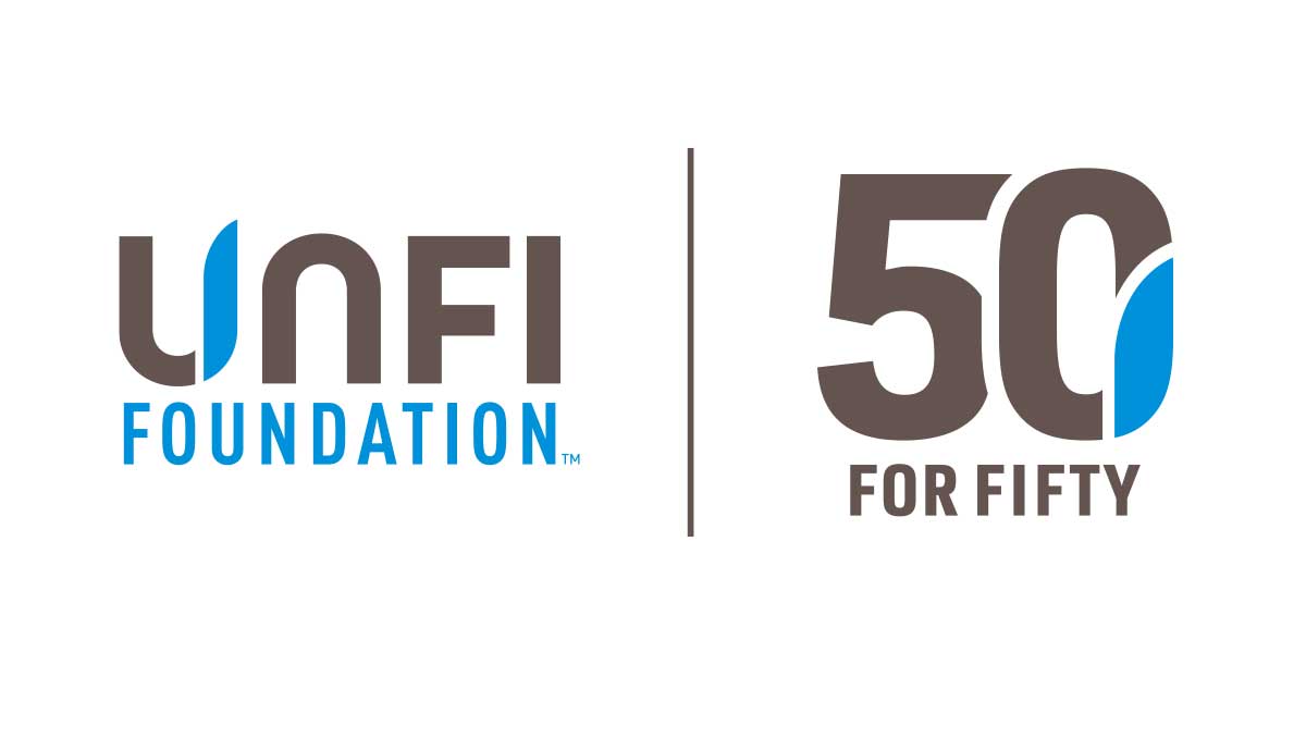 UNFI Foundation 50 for Fifty logo